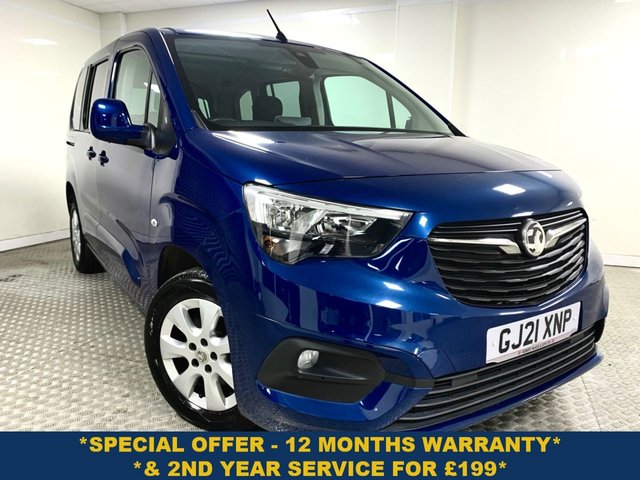 2021 Vauxhall Combo Life 1.5L Se 5dr