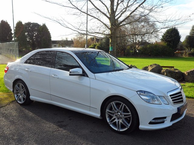 2012 62 Mercedes-Benz E Class 3.0 E350 CDI BLUEEFFICIENCY S/S SPORT 4d AUTO 265 BHP