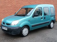 USED 2004 54 RENAULT KANGOO 1.6 AUTHENTIQUE 16V 5d AUTOMATIC  LOW MILES VERY LOW MILES