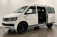 USED 2017 17 VOLKSWAGEN TRANSPORTER 2.0 TDI T32 BlueMotion Tech Highline Kombi Double Cab 5dr Diesel Manual FWD SWB Euro 6 (s/s) (150 ps) Complete Service Record, Cambelt / Water Pump Changed, 5 Seater Full Leather, Heated Front Seats, Navigation , Cruise Control , Double Slide Side Doors, 20" Satin Alloy Wheels, Side Bars,