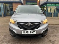 USED 2021 21 VAUXHALL COMBO Edition L1 1.5 Turbo D 2000 SWB Diesel Panel Van Manual Euro 6 (s/s) (100 bhp) 3 services - last service on 09.10.2025 @ 64,749 miles - Only 65,653 miles - EURO 6 (ULEZ compliant) - A/C, DAB radio, E/W, rear parking sensors, Bluetooth, 2 seats, full bulkhead, ply lined, driver's airbag, side loading door, remote central Locking, Alarm, USB port, steering column radio control, barn rear doors, spare key, finance arranged on site & 6 months premium Autoguard warranty.