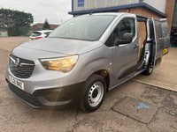USED 2021 21 VAUXHALL COMBO Edition L1 1.5 Turbo D 2000 SWB Diesel Panel Van Manual Euro 6 (s/s) (100 bhp) 3 services - last service on 09.10.2025 @ 64,749 miles - Only 65,653 miles - EURO 6 (ULEZ compliant) - A/C, DAB radio, E/W, rear parking sensors, Bluetooth, 2 seats, full bulkhead, ply lined, driver's airbag, side loading door, remote central Locking, Alarm, USB port, steering column radio control, barn rear doors, spare key, finance arranged on site & 6 months premium Autoguard warranty.