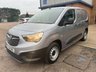 USED 2021 21 VAUXHALL COMBO Edition L1 1.5 Turbo D 2000 SWB Diesel Panel Van Manual Euro 6 (s/s) (100 bhp) 3 services - last service on 09.10.2025 @ 64,749 miles - Only 65,653 miles - EURO 6 (ULEZ compliant) - A/C, DAB radio, E/W, rear parking sensors, Bluetooth, 2 seats, full bulkhead, ply lined, driver's airbag, side loading door, remote central Locking, Alarm, USB port, steering column radio control, barn rear doors, spare key, finance arranged on site & 6 months premium Autoguard warranty.
