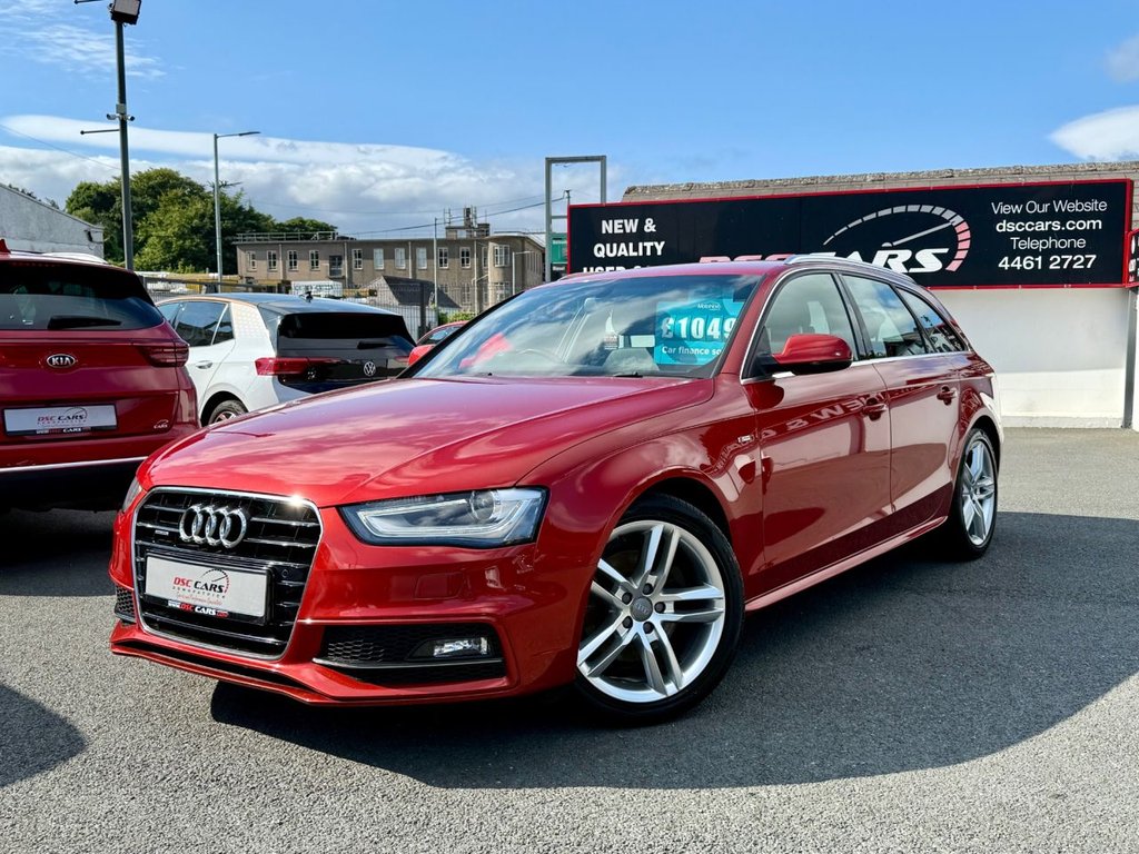USED 2015 15 AUDI A4 AVANT 2.0 TDI S line Estate 5dr Diesel Manual quattro Euro 6 (s/s) (Nav) (190 ps) 4X4 QUATTRO