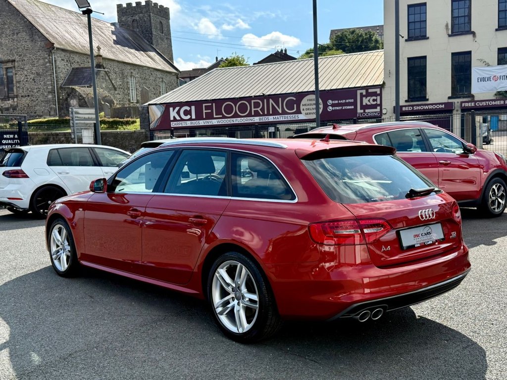USED 2015 15 AUDI A4 AVANT 2.0 TDI S line Estate 5dr Diesel Manual quattro Euro 6 (s/s) (Nav) (190 ps) 4X4 QUATTRO