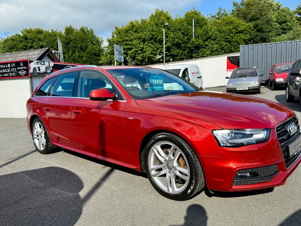 USED 2015 15 AUDI A4 AVANT 2.0 TDI S line Estate 5dr Diesel Manual quattro Euro 6 (s/s) (Nav) (190 ps) 4X4 QUATTRO