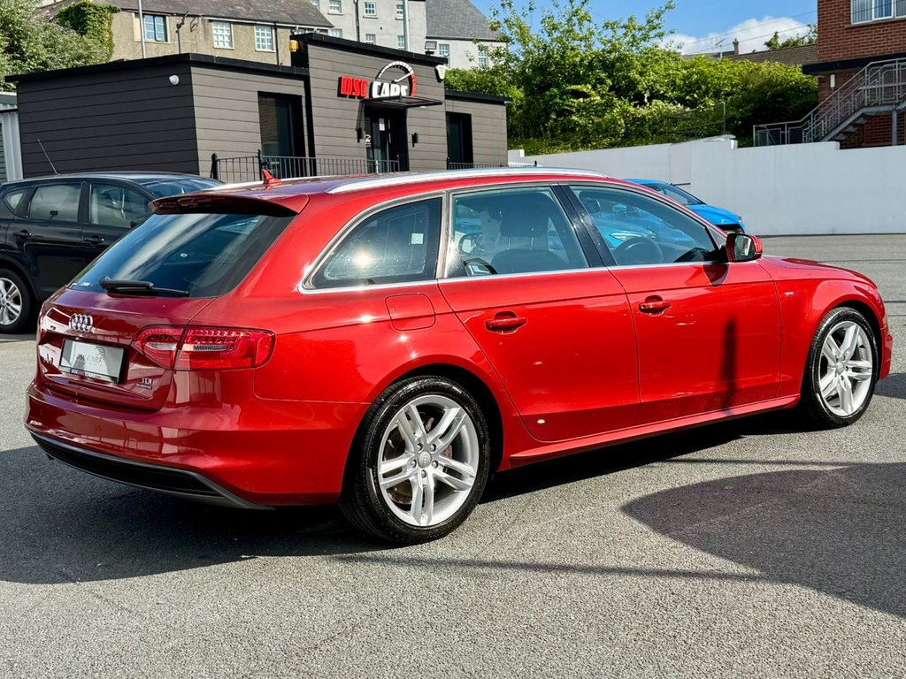 USED 2015 15 AUDI A4 AVANT 2.0 TDI S line Estate 5dr Diesel Manual quattro Euro 6 (s/s) (Nav) (190 ps) 4X4 QUATTRO