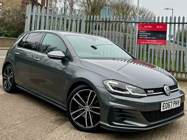 2017 67 VOLKSWAGEN GOLF 2.0 TDI BlueMotion Tech GTD Hatchback 5dr Diesel DSG Euro 6 (s/s) (184 ps) 