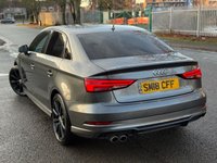 USED 2018 18 AUDI A3 1.5 TFSI CoD Black Edition Saloon 4dr Petrol Manual Euro 6 (s/s) (150 ps) 