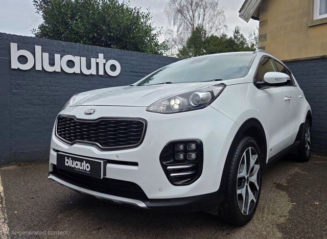2017 67 Kia Sportage 1.6 T-GDi GT-Line SUV 5dr Petrol Manual AWD Euro 6 (174 bhp)