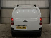 USED 2021 21 PEUGEOT PARTNER 1.5 BLUEHDI 100BHP 1000 PROFESSIONAL SWB - NO VAT 