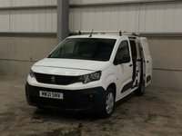 USED 2021 21 PEUGEOT PARTNER 1.5 BLUEHDI 100BHP 1000 PROFESSIONAL SWB - NO VAT 