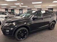 USED 2017 17 LAND ROVER DISCOVERY SPORT TD4 HSE BLACK EDITION AUTO DIESEL 4WD EURO 6 7 SEATER UK DELIVERY FLAT FEE &pound;250 (SUBJECT TO DEAL) *OVER 100 IMAGES ON OUR WEBSITE*BESPOKE FINANCE ARRANGED*PART EXCHANGE WELCOME*ALL VEHICLES HPI CLEAR