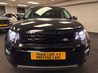 USED 2017 17 LAND ROVER DISCOVERY SPORT TD4 HSE BLACK EDITION AUTO DIESEL 4WD EURO 6 7 SEATER UK DELIVERY FLAT FEE &pound;250 (SUBJECT TO DEAL) *OVER 100 IMAGES ON OUR WEBSITE*BESPOKE FINANCE ARRANGED*PART EXCHANGE WELCOME*ALL VEHICLES HPI CLEAR