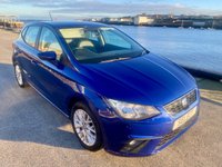 USED 2018 67 SEAT IBIZA 1.0 TSI SE Technology Hatchback 5dr Petrol Manual Euro 6 (s/s) (95 ps) LOW Mileage with ONLY 26,371 miles and 1 lady Owner from new -big spec with Radar for safer driving , Sat Nav , blue tooth, cruise control ,17" spoke alloys , air conditioning and more -finishing in stunning   Impact blue with SE lux interior trim -just serviced and MOTd with 2 keys and in lovely condition- lower rate insure rating and great economy yet has a real punch performance wise -great opportunity Low Rate Finance available too credit subject to status written details avail on request -c