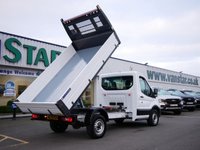 USED 2022 72 FORD TRANSIT 350 RWD 2.0 EBL 130 BHP L2 MEDIUM LEADER TIPPER  1 OWNER | REAR WHEEL DRIVE | TIPPER