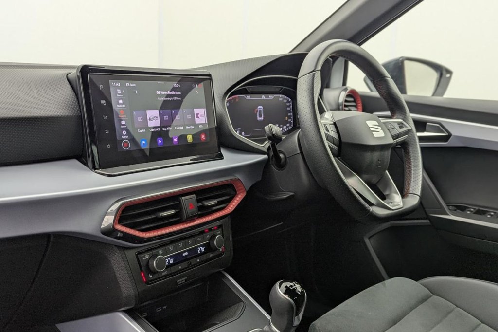 USED 2024 SEAT ARONA 1.0 TSI FR Sport SUV 5dr Petrol Manual Euro 6 (s/s) (110 ps) Car Play, Sat Nav, Sensors