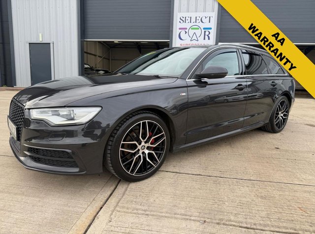 2013 63 AUDI A6 AVANT 2.0 TDI S line Euro 5 (s/s) 5dr PARK ASSIST-BOSE SOUND-19"-NAV
