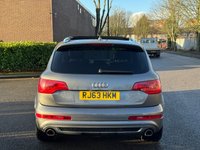 USED 2013 63 AUDI Q7 3.0 TDI V6 S line Plus SUV 5dr Diesel Tiptronic quattro Euro 5 (s/s) (245 ps) PAN ROOF+1FMO+7 ST+NAV+LTHR+HTDS+PC