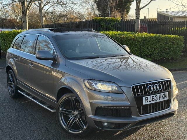 2013 63 Audi Q7 3.0 TDI V6 S line Plus SUV 5dr Diesel Tiptronic quattro Euro 5 (s/s) (245 ps)