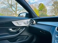 USED 2017 17 MERCEDES-BENZ C-CLASS 2.1 C250d AMG Line (Premium Plus) Cabriolet 2dr Diesel G-Tronic+ Euro 6 (s/s) (204 ps) LOW MILES+LEATHER+SAT NAV+ULEZ
