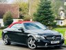 USED 2017 17 MERCEDES-BENZ C-CLASS 2.1 C250d AMG Line (Premium Plus) Cabriolet 2dr Diesel G-Tronic+ Euro 6 (s/s) (204 ps) LOW MILES+LEATHER+SAT NAV+ULEZ