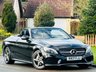 USED 2017 17 MERCEDES-BENZ C-CLASS 2.1 C250d AMG Line (Premium Plus) Cabriolet 2dr Diesel G-Tronic+ Euro 6 (s/s) (204 ps) LOW MILES+LEATHER+SAT NAV+ULEZ