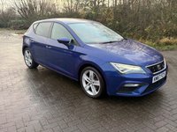 USED 2018 67 SEAT LEON 1.4 TSI FR Technology Hatchback 5dr Petrol Manual Euro 6 (s/s) (125 ps) 12M MOT NO ADVISORIES, 2 KEYS