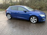 USED 2018 67 SEAT LEON 1.4 TSI FR Technology Hatchback 5dr Petrol Manual Euro 6 (s/s) (125 ps) 12M MOT NO ADVISORIES, 2 KEYS