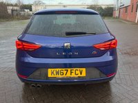 USED 2018 67 SEAT LEON 1.4 TSI FR Technology Hatchback 5dr Petrol Manual Euro 6 (s/s) (125 ps) 12M MOT NO ADVISORIES, 2 KEYS