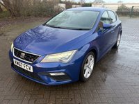 USED 2018 67 SEAT LEON 1.4 TSI FR Technology Hatchback 5dr Petrol Manual Euro 6 (s/s) (125 ps) 12M MOT NO ADVISORIES, 2 KEYS