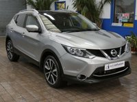 USED 2014 51 NISSAN QASHQAI 1.6 dCi Tekna SUV 5dr Diesel XTRON 2WD Euro 5 (s/s) (130 ps) SAT NAV SUNROOF LEATHER REAR VIEW CAMERA PARKING SENSORS 3 OWNERS FROM NEW SERVICE HISTORY VERY LOW MILES