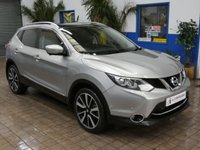 USED 2014 51 NISSAN QASHQAI 1.6 dCi Tekna SUV 5dr Diesel XTRON 2WD Euro 5 (s/s) (130 ps) SAT NAV SUNROOF LEATHER REAR VIEW CAMERA PARKING SENSORS 3 OWNERS FROM NEW SERVICE HISTORY VERY LOW MILES