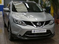 USED 2014 51 NISSAN QASHQAI 1.6 dCi Tekna SUV 5dr Diesel XTRON 2WD Euro 5 (s/s) (130 ps) SAT NAV SUNROOF LEATHER REAR VIEW CAMERA PARKING SENSORS 3 OWNERS FROM NEW SERVICE HISTORY VERY LOW MILES