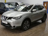 USED 2014 51 NISSAN QASHQAI 1.6 dCi Tekna SUV 5dr Diesel XTRON 2WD Euro 5 (s/s) (130 ps) SAT NAV SUNROOF LEATHER REAR VIEW CAMERA PARKING SENSORS 3 OWNERS FROM NEW SERVICE HISTORY VERY LOW MILES