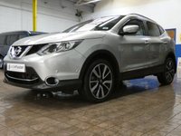 USED 2014 51 NISSAN QASHQAI 1.6 dCi Tekna SUV 5dr Diesel XTRON 2WD Euro 5 (s/s) (130 ps) SAT NAV SUNROOF LEATHER REAR VIEW CAMERA PARKING SENSORS 3 OWNERS FROM NEW SERVICE HISTORY VERY LOW MILES