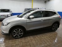 USED 2014 51 NISSAN QASHQAI 1.6 dCi Tekna SUV 5dr Diesel XTRON 2WD Euro 5 (s/s) (130 ps) SAT NAV SUNROOF LEATHER REAR VIEW CAMERA PARKING SENSORS 3 OWNERS FROM NEW SERVICE HISTORY VERY LOW MILES