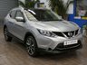 USED 2014 51 NISSAN QASHQAI 1.6 dCi Tekna SUV 5dr Diesel XTRON 2WD Euro 5 (s/s) (130 ps) SAT NAV SUNROOF LEATHER REAR VIEW CAMERA PARKING SENSORS 3 OWNERS FROM NEW SERVICE HISTORY VERY LOW MILES