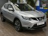 USED 2014 51 NISSAN QASHQAI 1.6 dCi Tekna SUV 5dr Diesel XTRON 2WD Euro 5 (s/s) (130 ps) SAT NAV SUNROOF LEATHER REAR VIEW CAMERA PARKING SENSORS 3 OWNERS FROM NEW SERVICE HISTORY VERY LOW MILES