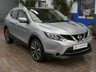 USED 2014 51 NISSAN QASHQAI 1.6 dCi Tekna SUV 5dr Diesel XTRON 2WD Euro 5 (s/s) (130 ps) SAT NAV SUNROOF LEATHER REAR VIEW CAMERA PARKING SENSORS 3 OWNERS FROM NEW SERVICE HISTORY VERY LOW MILES