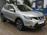 USED 2014 51 NISSAN QASHQAI 1.6 dCi Tekna SUV 5dr Diesel XTRON 2WD Euro 5 (s/s) (130 ps) SAT NAV SUNROOF LEATHER REAR VIEW CAMERA PARKING SENSORS 3 OWNERS FROM NEW SERVICE HISTORY VERY LOW MILES
