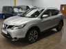 USED 2014 51 NISSAN QASHQAI 1.6 dCi Tekna SUV 5dr Diesel XTRON 2WD Euro 5 (s/s) (130 ps) SAT NAV SUNROOF LEATHER REAR VIEW CAMERA PARKING SENSORS 3 OWNERS FROM NEW SERVICE HISTORY VERY LOW MILES