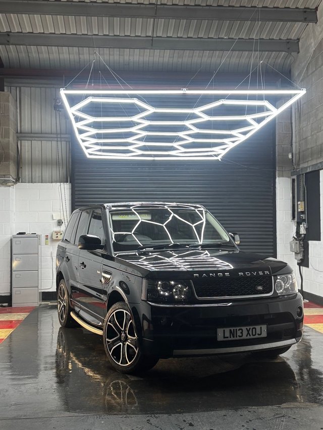 2013 13 Land Rover Range Rover Sport 3.0 SD V6 HSE Black SUV 5dr Diesel Auto 4WD Euro 5 (255 bhp)