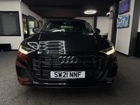 USED 2021 21 AUDI Q8 3.0 TDI V6 50 Black Edition SUV 5dr Diesel Tiptronic quattro Euro 6 (s/s) (286 ps) + CARPLAY/ANDROID AUTO +
