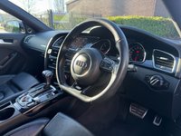 USED 2016 16 AUDI A5 2.0 TDI Black Edition Plus Sportback 5dr Diesel Multitronic Euro 6 (s/s) (190 ps) ULEZ+1FMO+FSH+NAV+HTDS+PC+LTHR