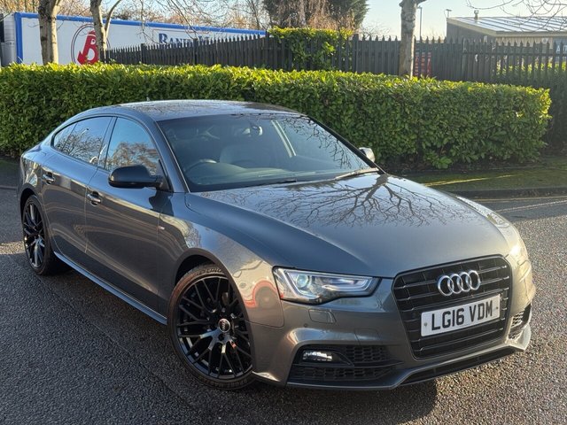 2016 16 Audi A5 2.0 TDI Black Edition Plus Sportback 5dr Diesel Multitronic Euro 6 (s/s) (190 ps)