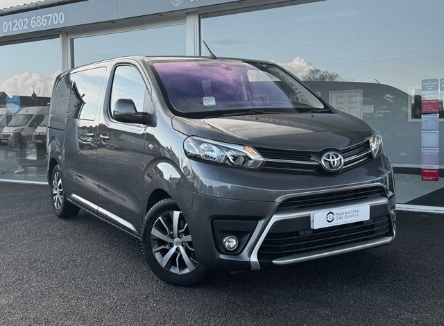 2022 22 Toyota Proace 2.0 Medium 180 Design CrewCab 6 Seats AUTO Euro 6 MWB (180 bhp) 