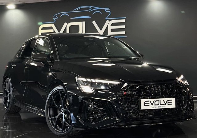 2022 22 Audi Rs3 2.5 TFSI Carbon Black Sportback 5dr Petrol S Tronic quattro Euro 6 (s/s) (400 ps)