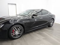 USED 2016 16 MASERATI GHIBLI 3.0D V6 Saloon 4dr Diesel ZF Euro 5 (s/s) (275 ps) 19'' ALLOY WHEELS , FRONT AND REAR PARKING SENSORS  SAT NAV , CRUISE CONTROL , BLACK LEATHER SEATS , BLUETOOTH