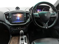 USED 2016 16 MASERATI GHIBLI 3.0D V6 Saloon 4dr Diesel ZF Euro 5 (s/s) (275 ps) 19'' ALLOY WHEELS , FRONT AND REAR PARKING SENSORS  SAT NAV , CRUISE CONTROL , BLACK LEATHER SEATS , BLUETOOTH